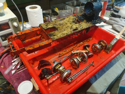 alte Farben entfernen