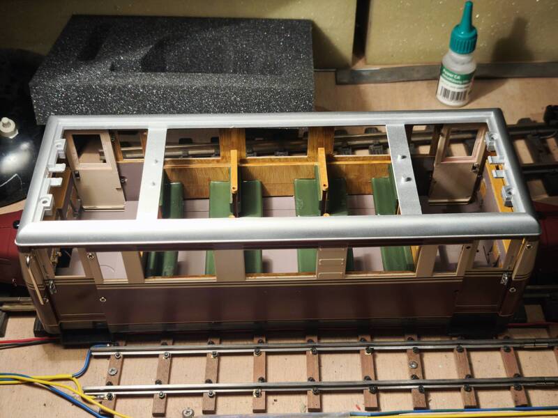 Wismarer Schienenbus Umbau / Superung