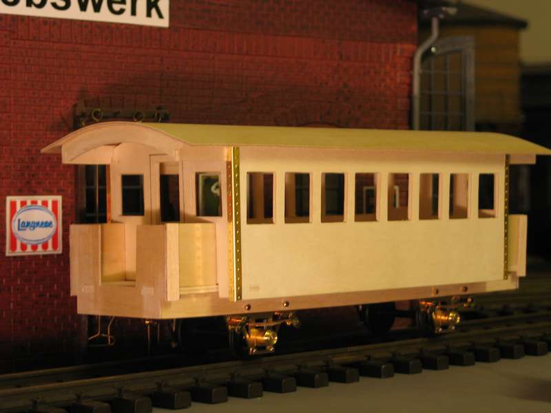 Wagenbau: Fertig zum Lackieren