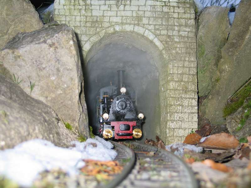 99 5603 in Tunnel