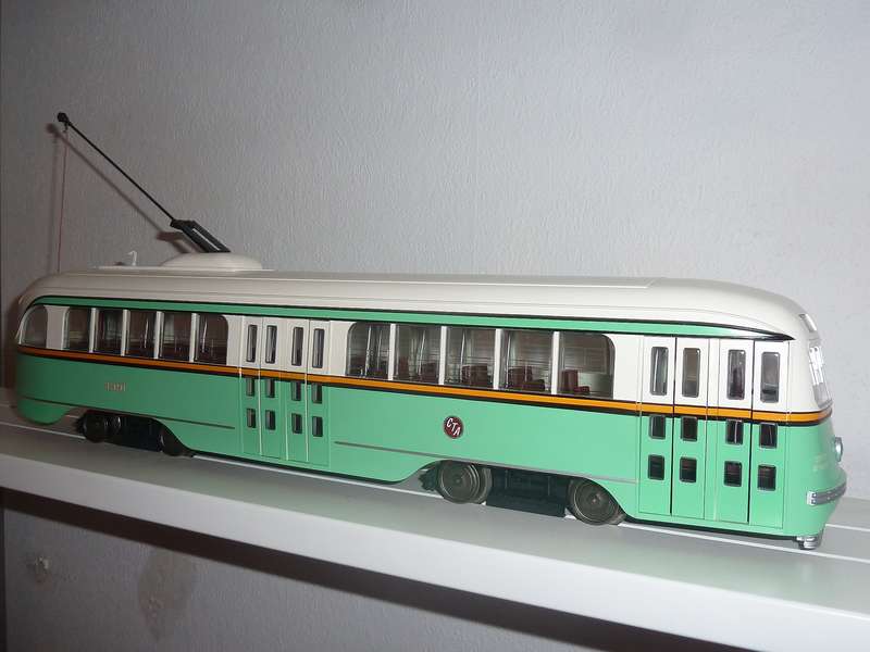 PCC Trolley Chicago Green Hornet