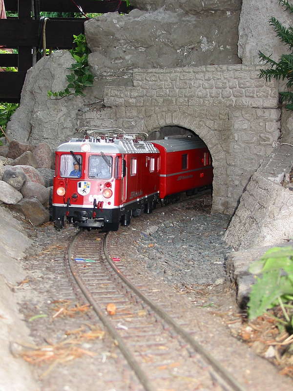 Ausfahrt aus dem Tunnel
