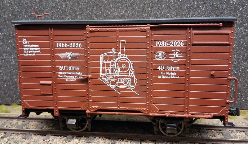 DEV Werbewagen modifiziert