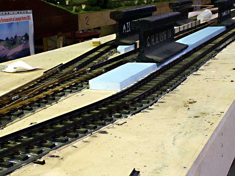 Der Gleisbau geht weiter 2