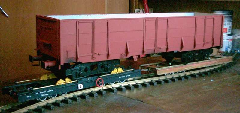 Rollwagen mit  4-Achser