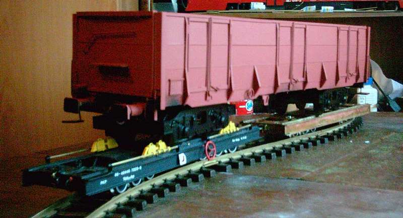 Rollwagen mit 4-Achser2