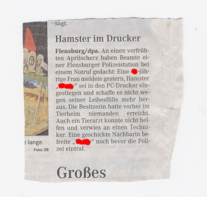 Hamsterfalle