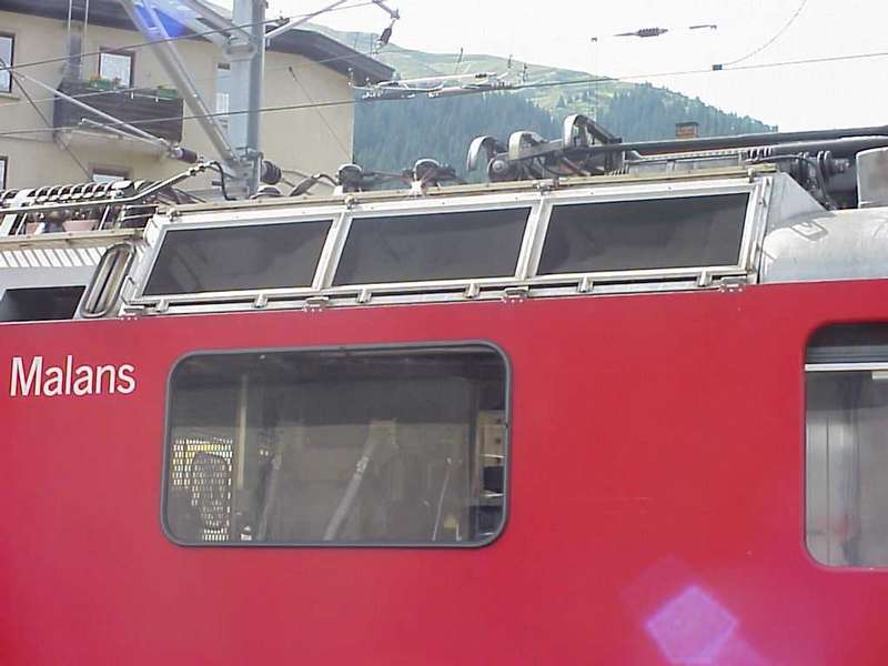 Innenansicht RhB Ge 4/4 II