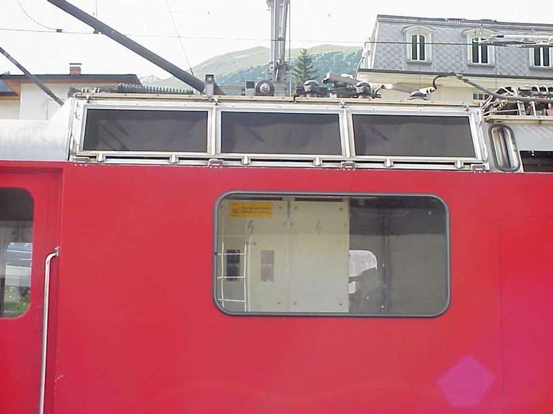 Innenansicht RhB Ge 4/4 II