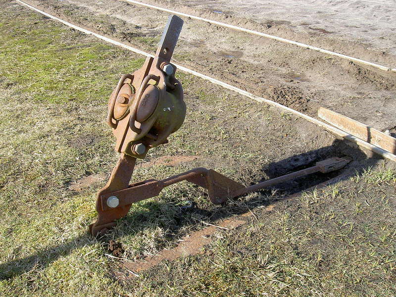 Weichenstellhebel