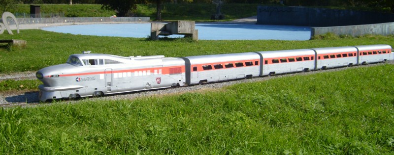 Aerotrain - endlich lackiert