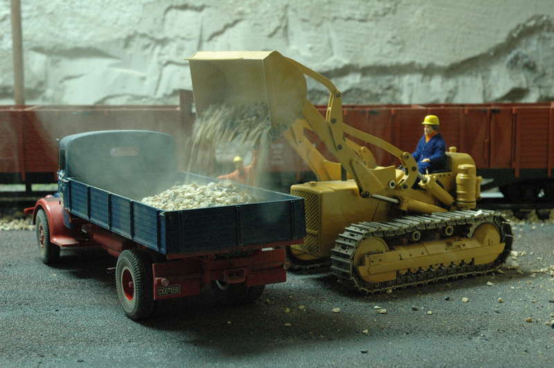 CAT 977H beim arbeiten