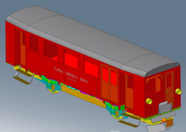 CFmh 2/2 21 Aufbau