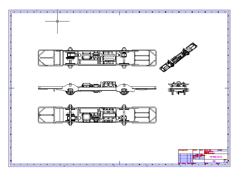 CFmh 2/2 21 Fahrgestell