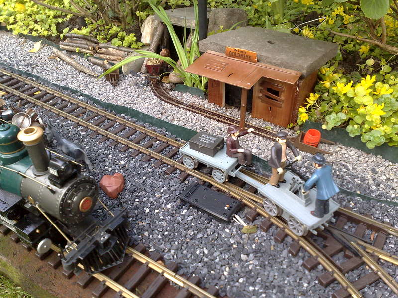 Goldmine mit Bachmann Draisine