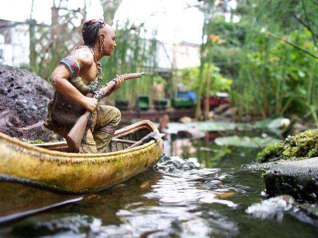Indianer am Fluß 1
