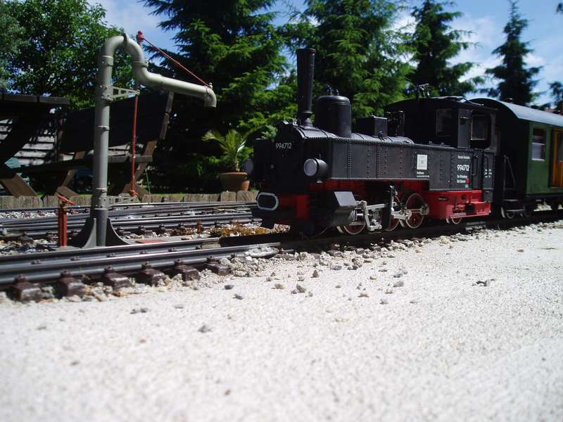 U mit Personenzug