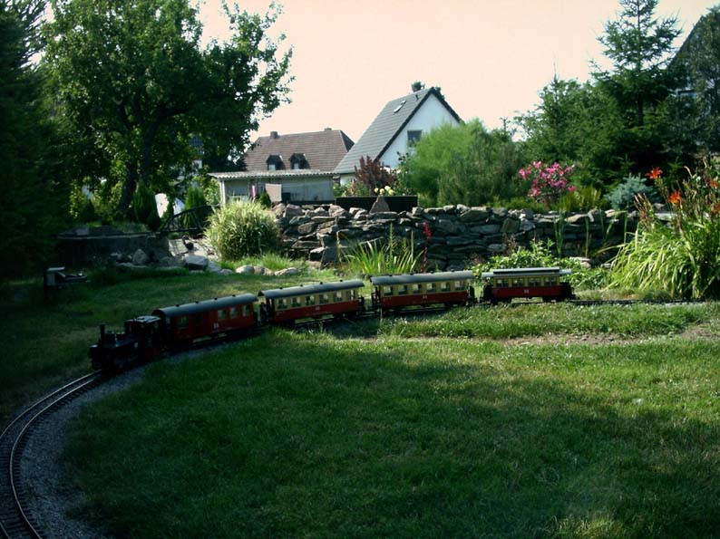 Gartenbahn 2004
