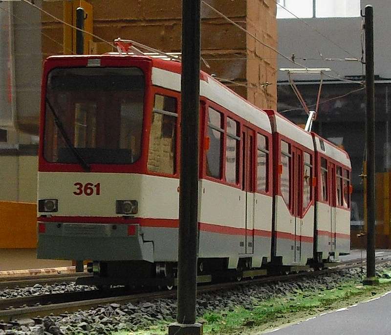 Modell eines Nbg. N-Wagen