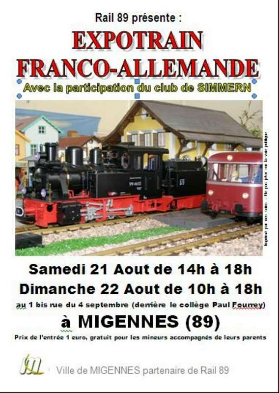 Affiche Expotrain Aout 2010