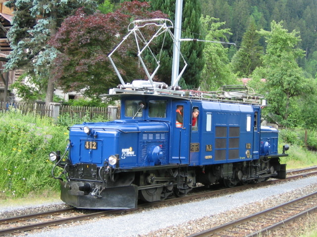 RhB Kroki blau erstes Foto