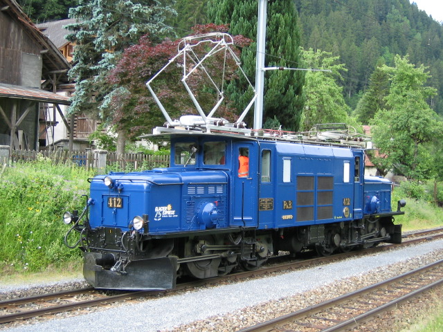 Blaues Kroki RhB