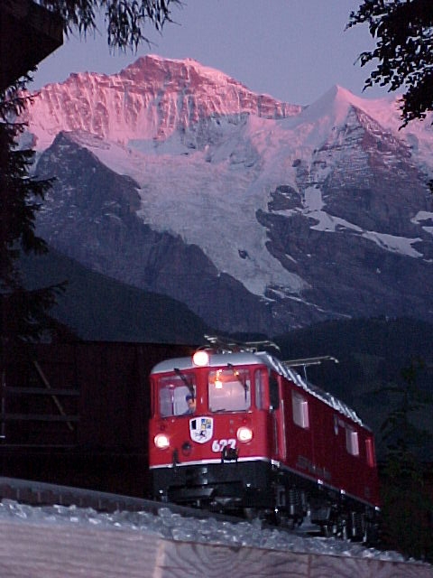 Arosa auf Bergfahrt