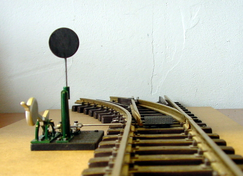 Weichenstellhebel