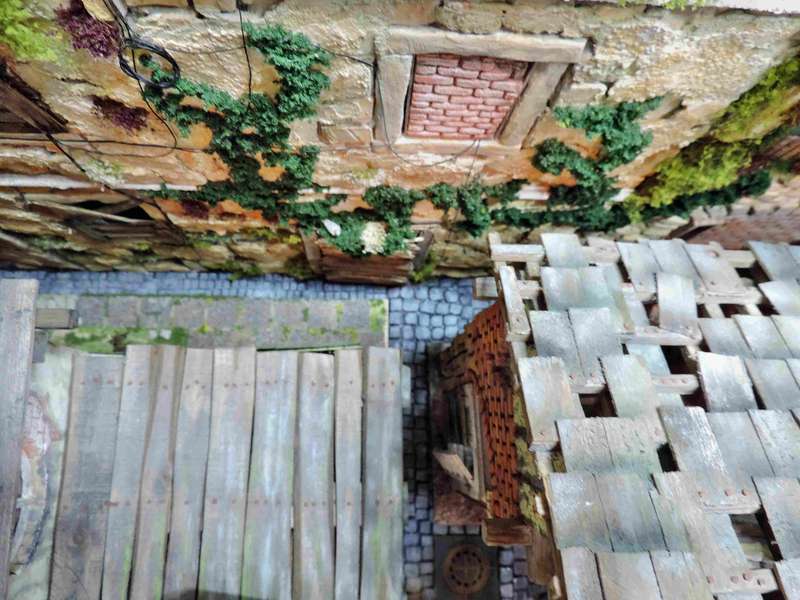 Blick in die enge Gasse