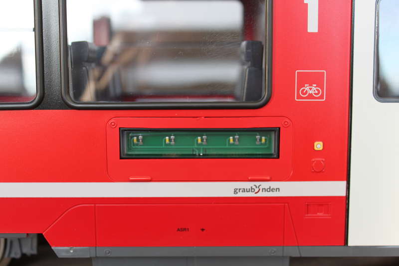 Beleuchtete Anzeige