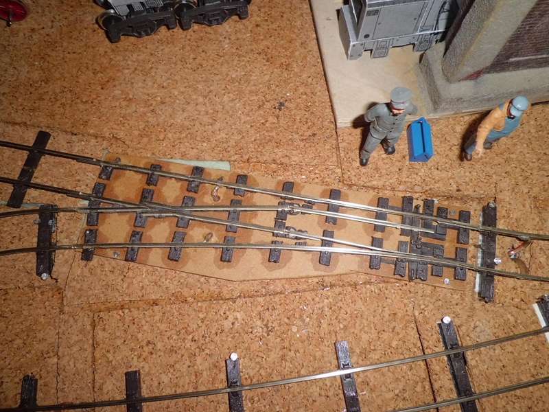Feldbahn Weiche 18,75 mm