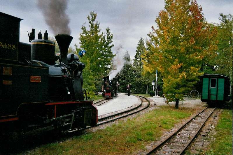 Alle Gleise des Bahnhofs Baumschulsee sind belegt