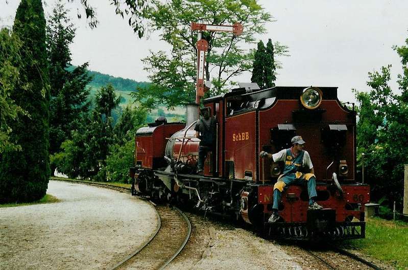 Einfahrt der Garratt in der Station Baumschulsee