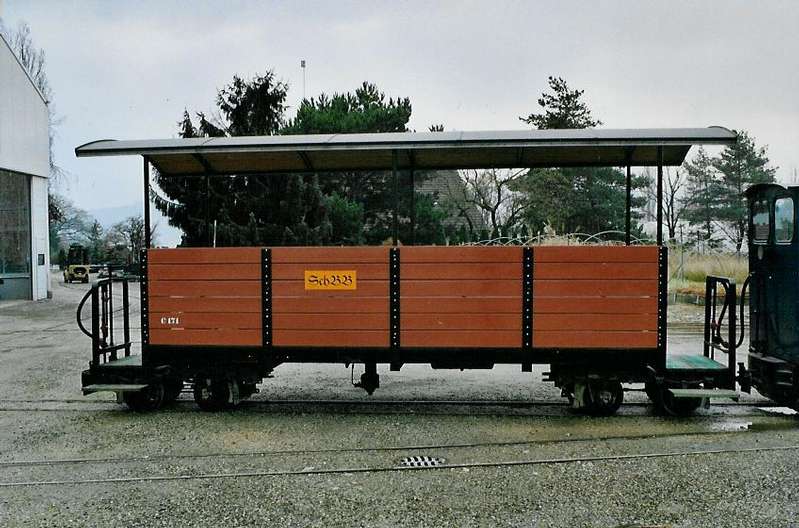 Dieser Wagen wurde als letzter revidiert