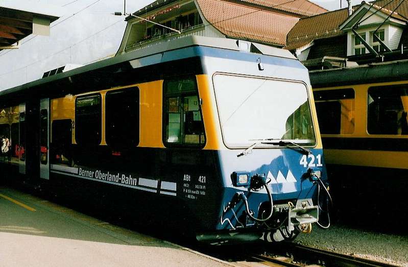 BOB Doppelsteuerwagen ABt 421