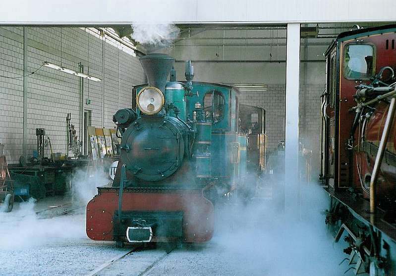 Die Sequoia beim Verschieben der Molly