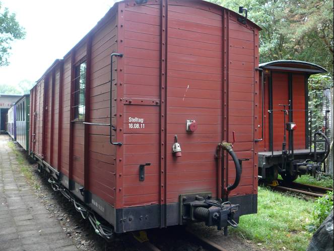 Parkeisenbahn Berlin Gepäckwagen 6053