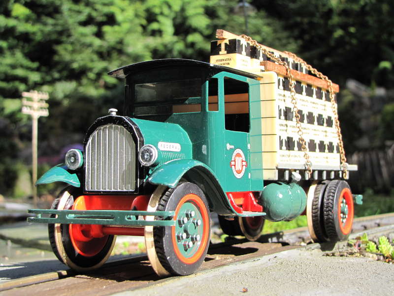 Lieferwagen aus Opas Zeiten