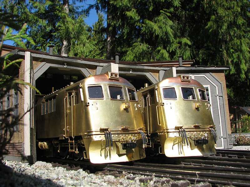 Schmalspur Diesellok, WP&amp;YR