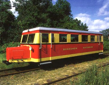 Wismarer Schienenbus der Borkumer Kleinbahn