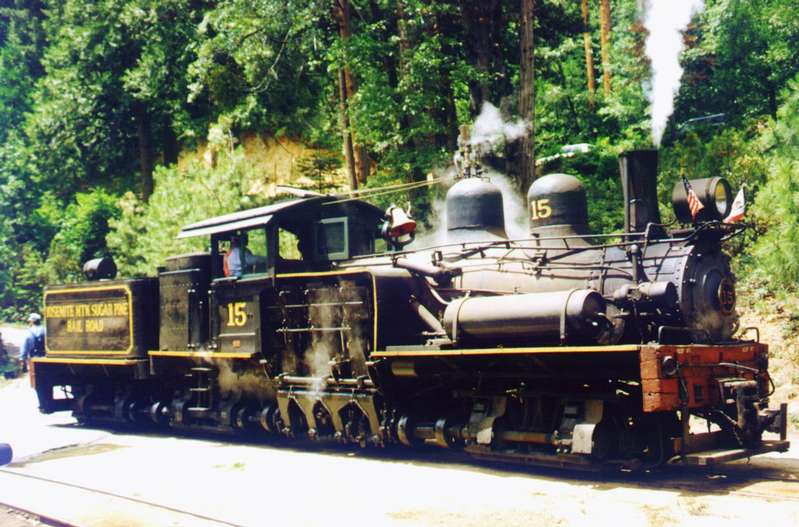 Yosemite Mountain and sugar pine RR