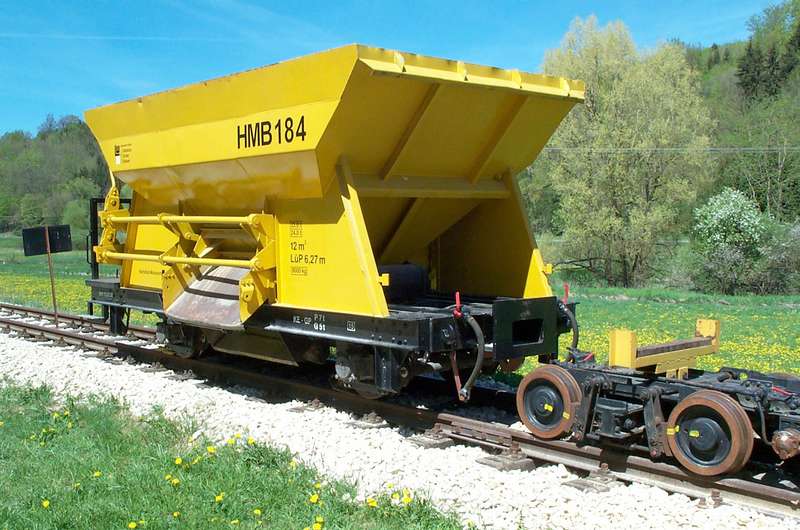 Gleisbauarbeiten in Sägmühle