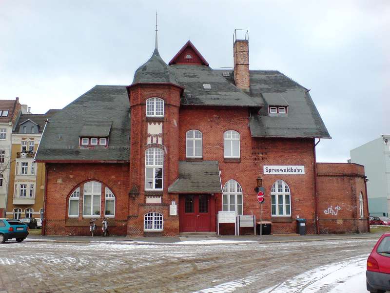 Bahnhof Cottbus im Januar 2009