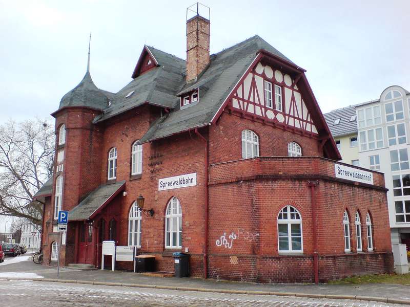 Bahnhof Cottbus im Januar 2009
