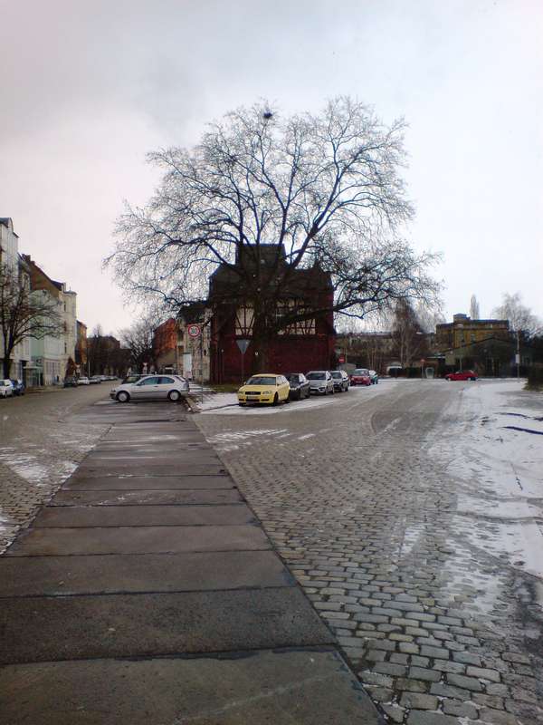 Bahnhof Cottbus im Januar 2009