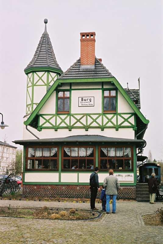 Bahnhofsgebäude Burg/Spreewald