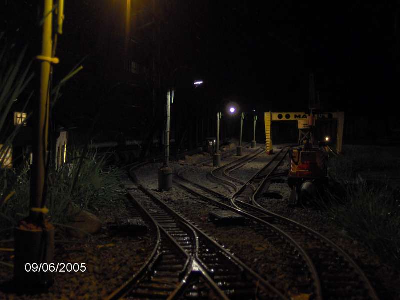 Güterbahnhof bei Nacht 1