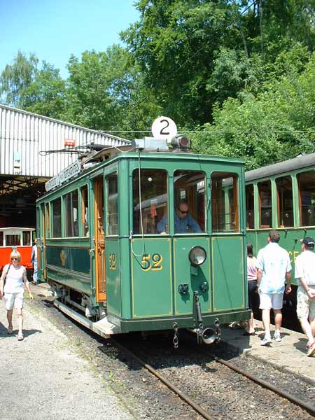 Tramwagen der Berner Strassenbahn