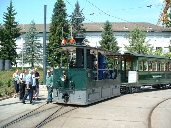 Dampftram in Bern