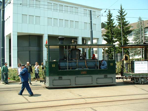 Dampftram in Bern